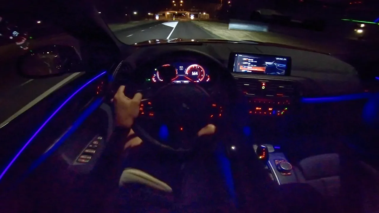 2019 BMW X4 NIGHT DRIVE POV | INTERIOR AMBIENT LIGHTING by AutoTopNL