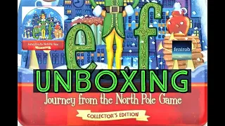 Elf: Journey From The North Pole (Collector's Edition) Board Game | Unboxing