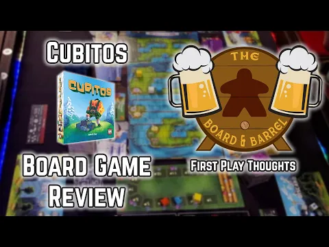 Board Game Review - Cubitos - First Play Thoughts