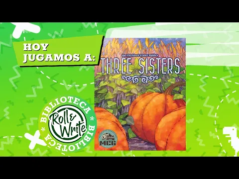 Hoy Jugamos a Three Sister en castellano (Juego de Mesa Roll & Write ) Partida