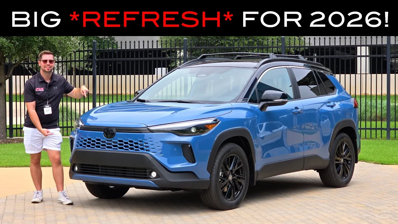 2026 Toyota Corolla Cross -- New Design, New Tech, & MORE Features for Toyota’s Affordable SUV!