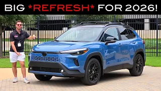 2026 Toyota Corolla Cross -- New Design, New Tech, & MORE Features for Toyota’s Affordable SUV!