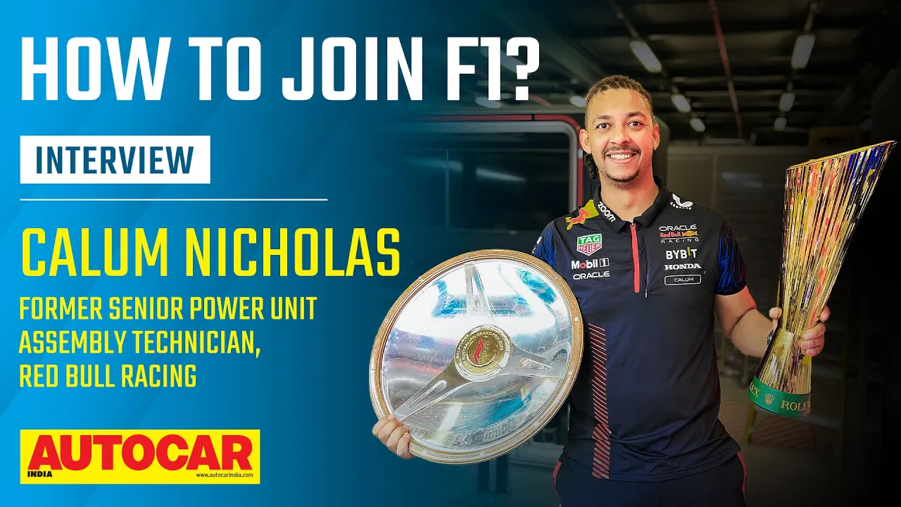 Breaking into F1, working with Verstappen and more - Calum Nicholas | Interview | Autocar India