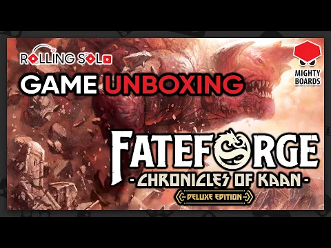 Fateforge: Chronicles of Kaan | Deluxe Edition | Game Unboxing