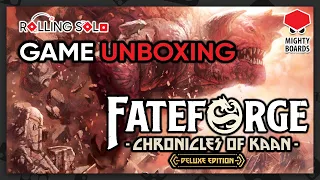 Fateforge: Chronicles of Kaan | Deluxe Edition | Game Unboxing