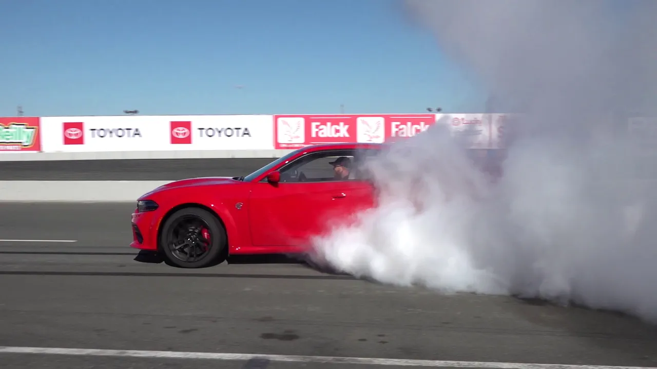 2020 Dodge Charger Hellcat Burnout | Why? Why not...
