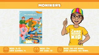 The Cardboard Kid - 362: Monikers