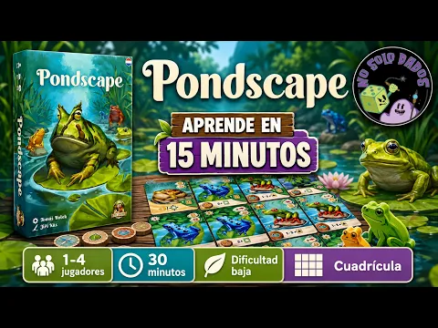 Pondscape Cómo Jugar | Juego de Mesa