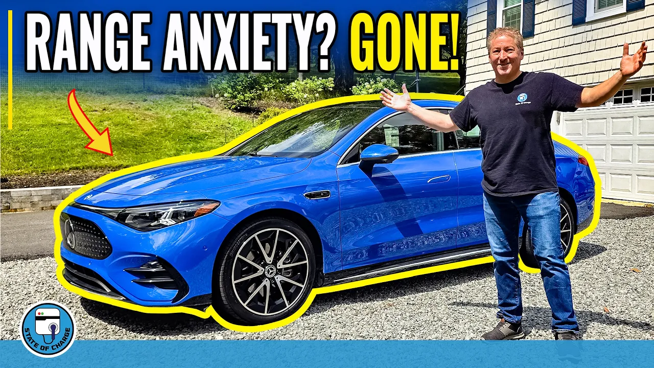 The Mercedes CLA 350 4MATIC Has Seriously Impressive Highway Range