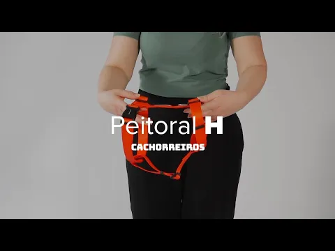 Peitoral para Cachorro M Poliéster Cachorreiros