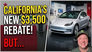 California Just Launched a New $3,500 EV Discount (But Tesla is Mad)