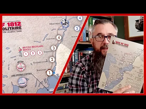 What is this new Worthington, War of 1812 Journal Solitaire Wargame?