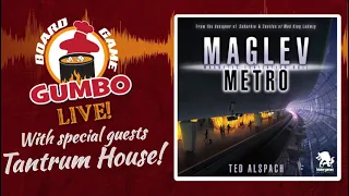 Gumbo Live! with Tantrum House talking Maglev Metro