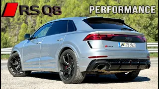 2025 NEW! Audi RSQ8 Performance // REVIEW on PERFECT ROAD & 0-100 100-200