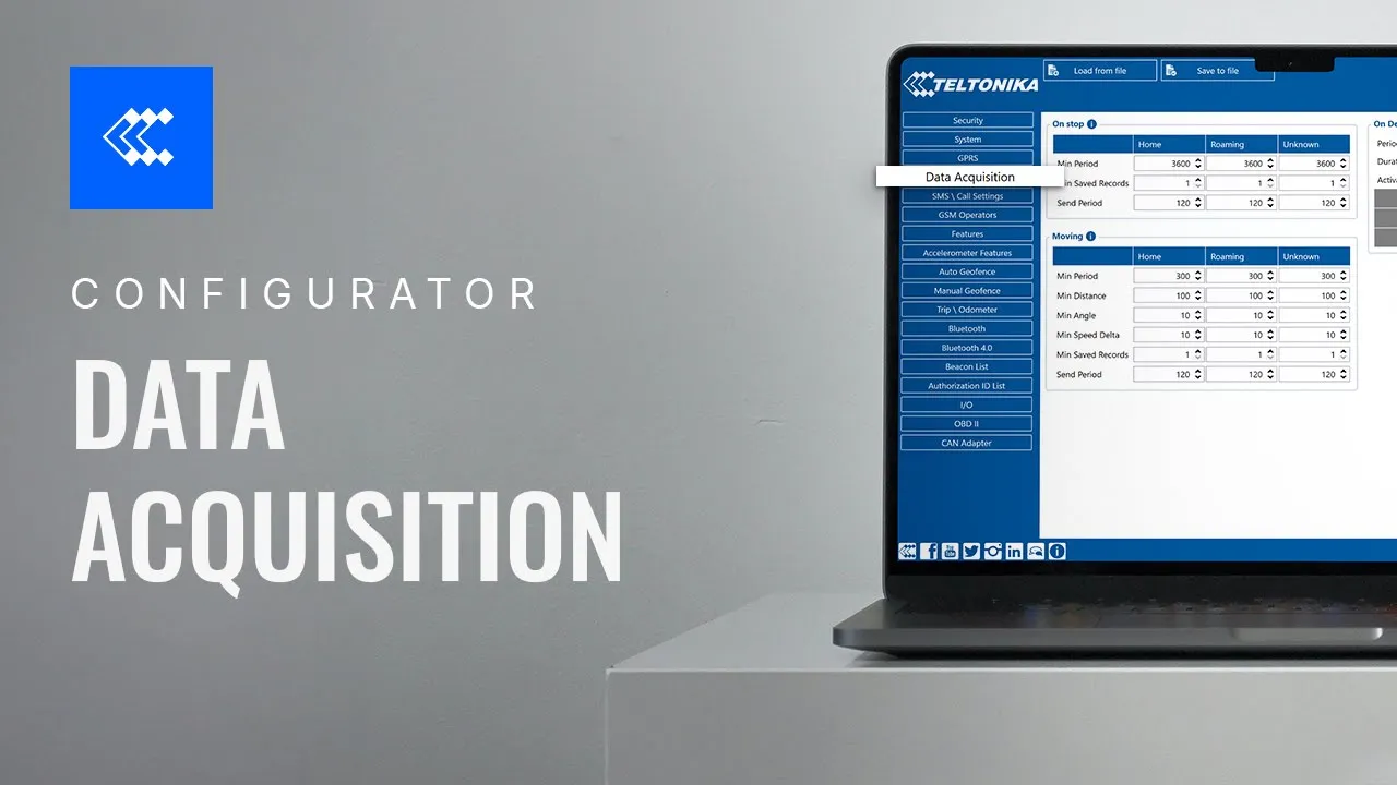 Teltonika Configurator | Data Acquisition | Teltonika image