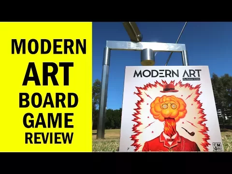 Modern Art Board Game Review & Runthrough - SOLD!