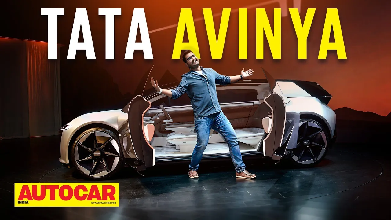 Tata Avinya walkaround - The Tata EV from the future! | First Look | Autocar India