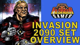 INVASION 2090 Set Overview Champions of the Galaxy Filsinger Games - Star Warrior Brute Massacre