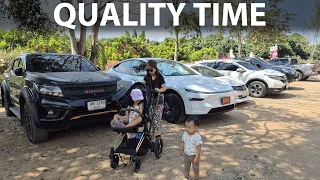 Tesla Model Y LR RWD trip to Mae Rim