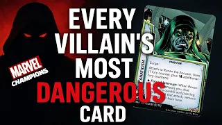 Every Villain's Most DANGEROUS Card | Marvel Champions