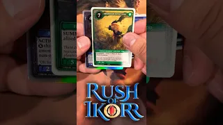 2 packs, 2 ultra rares?! Luminary Strike from Rush of Ikorr starting strong! #upperdeck #tcg #games