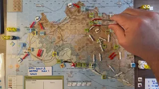 Sicily II - G4 Ever (Western Sicily Turn 1) #ww2 #wargaming #mmp