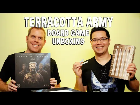 Unboxing Terracotta Army - Worker Placement Board Game