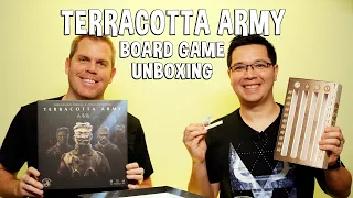 Unboxing Terracotta Army - Worker Placement Board Game