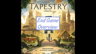 Tapped out with Tapestry. Here are my thoughts after a 2 player game.