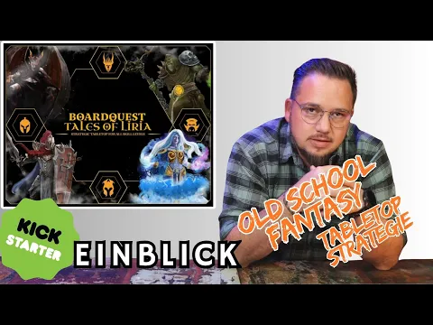 BoardQuest: Tales of Liria – Eindruck & Meinung zum Fantasy-Brettspiel #boardquest #fantasy #review
