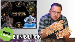 BoardQuest: Tales of Liria – Eindruck & Meinung zum Fantasy-Brettspiel #boardquest #fantasy #review