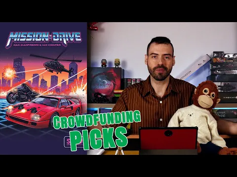 Mission: Drive | Solo Game of the Month | Crowdfunding Picks - Board Games