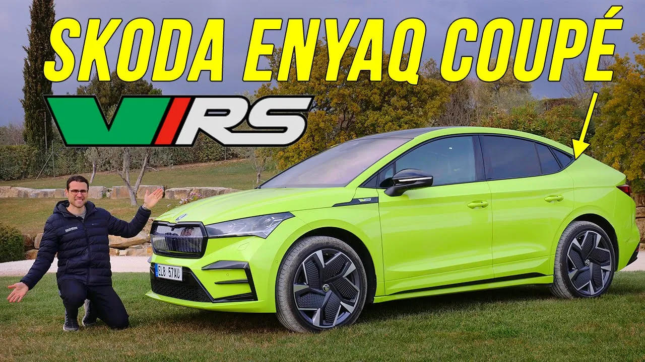 new Skoda Enyaq Coupé vRS REVIEW sporty and beautiful EV but still practical?