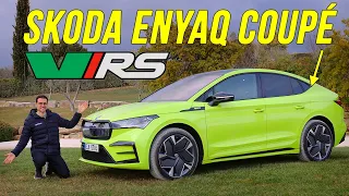 new Skoda Enyaq Coupé vRS REVIEW sporty and beautiful EV but still practical?