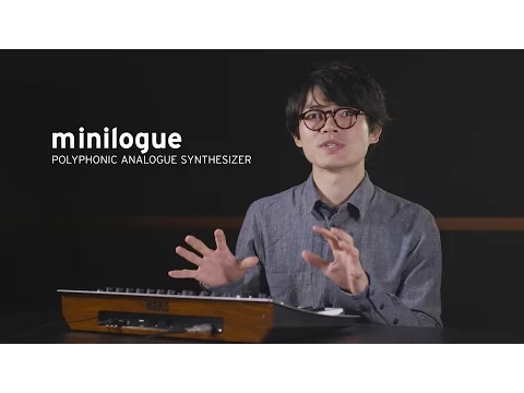 Product video thumbnail for Korg Minilogue 4-Voice Polyphonic Analog Synth