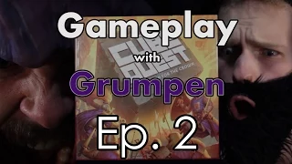 Gameplay with Grumpen: Cube Quest, Orc vs Wizard!