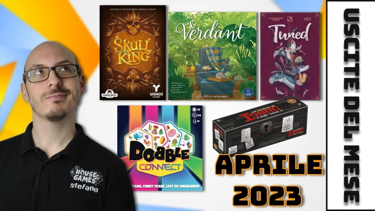 GIOCHI DA TAVOLO: Le Nuove Uscite Di Aprile 2023
