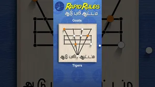 Rapid Rules - India's classic tiger-vs-prey game "Aadu Puli Attam"