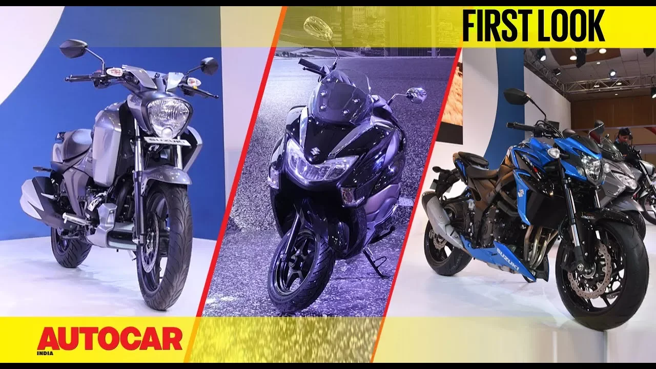Suzuki Motorcycles | Burgman Street, GSX-S750 & More At The Auto Expo 2018 | Autocar India
