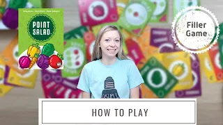 Point Salad | How to Play | Filler Friday Card Game
