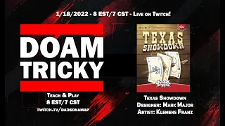 It's TRICKY: Texas Showdown Live Teach & Play