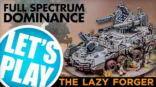 Let's Play: Full Spectrum Dominance (6mm Sci-Fi Wargame!) | The Lazy Forger