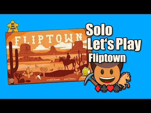 Solo Let's Play | Fliptown | Auf den Tisch!