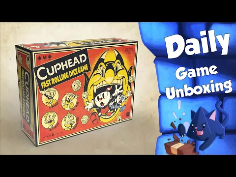 Cuphead: Fast Rolling Dice Game - Daily Game Unboxing