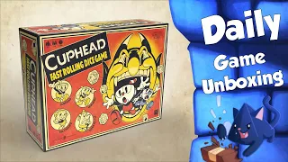 Cuphead: Fast Rolling Dice Game - Daily Game Unboxing