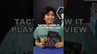 This card overlay mechanic is genius. Tacta! #boardgames #shorts