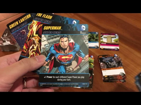 Board Game Reviews Ep #15: DC COMICS DECK-BUILDING GAME