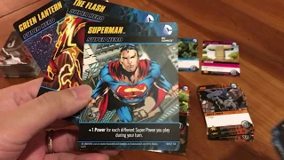Board Game Reviews Ep #15: DC COMICS DECK-BUILDING GAME