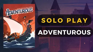 [Kickstarter Preview] Adventurous - Button Shy Game Solo Playthrough | DaniCha