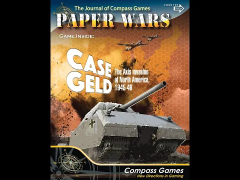 Unboxing - Paper Wars 101/Case Geld (Compass Games)